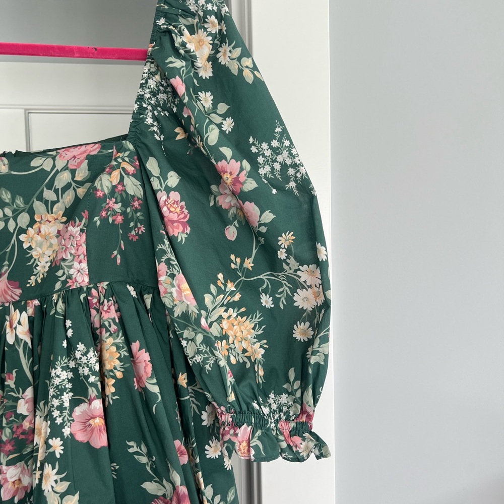 Selkie Green Gables Cottage Puff Dress (Altered) - Picture 2 of 10